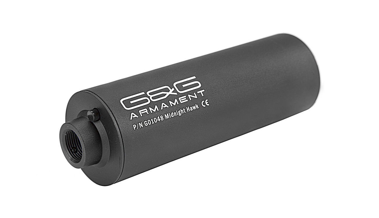 G&G Compact Midnight Hawk Aluminium Tracer Unit Suppressor 14mm- schwarz Bild 1