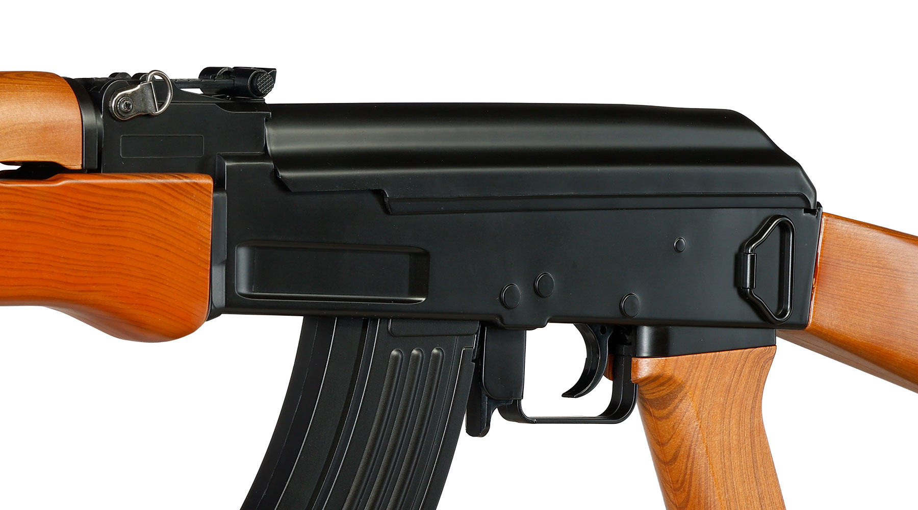 Mod. 47 Softair Komplettset AEG 6mm BB schwarz / braun Bild 6