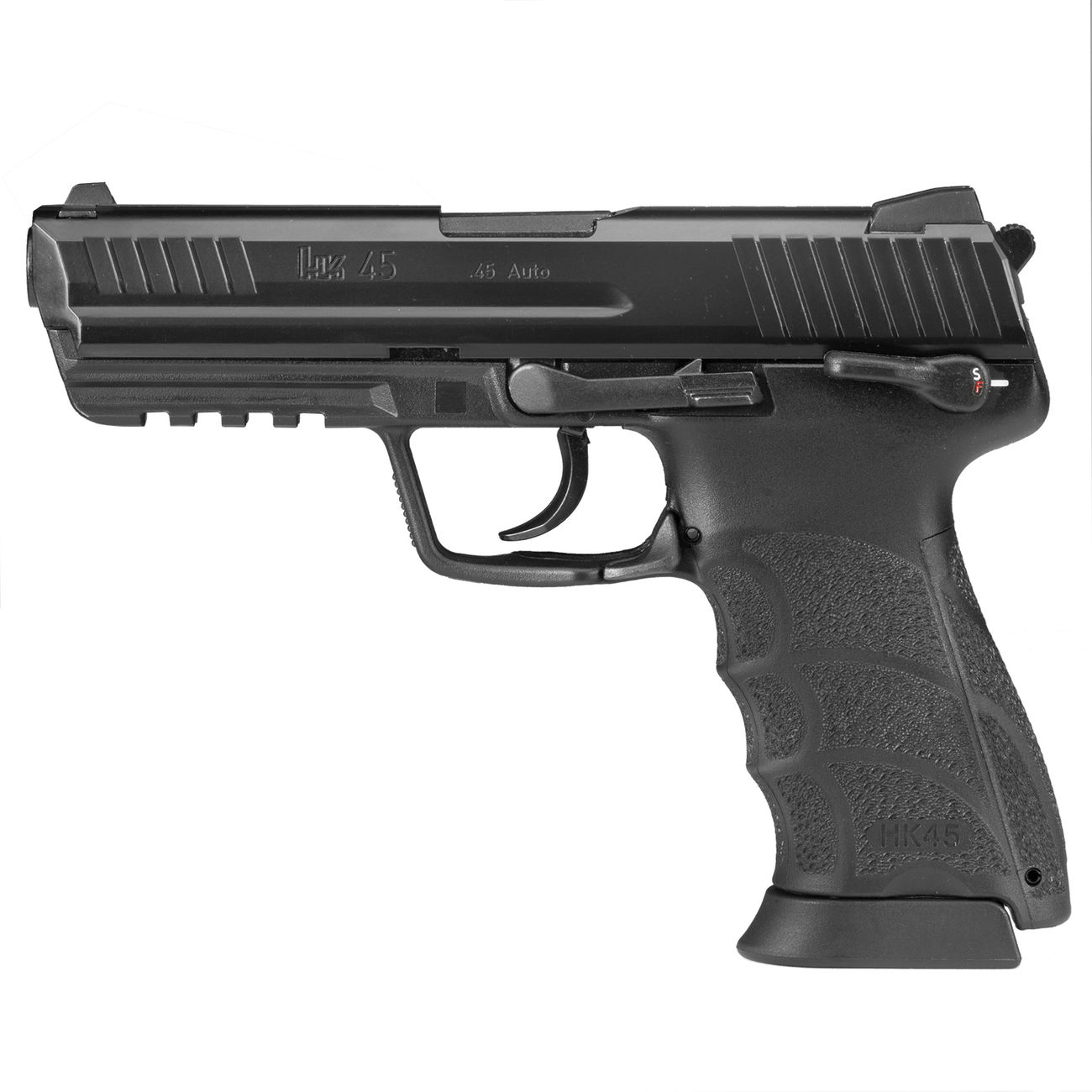 Heckler & Koch HK45 mit Metallschlitten GBB 6mm BB schwarz Bild 5