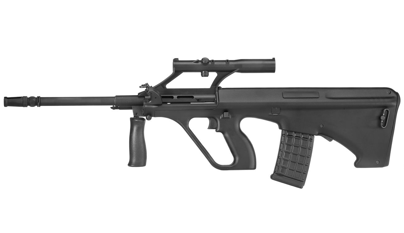 GHK APUP A1 Bullpup Polymer Gas-Blow-Back 6mm BB schwarz Bild 1