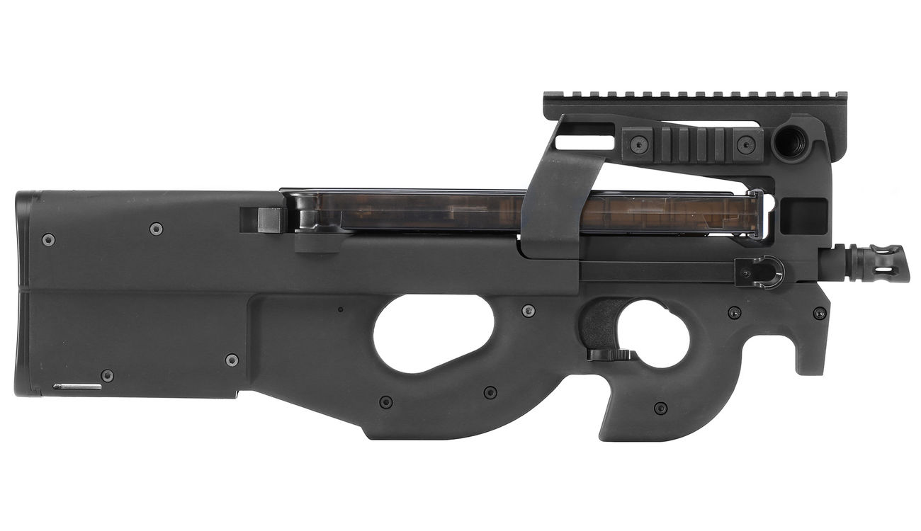 King Arms M3 Tactical Polymer Version S-AEG 6mm BB schwarz Bild 1