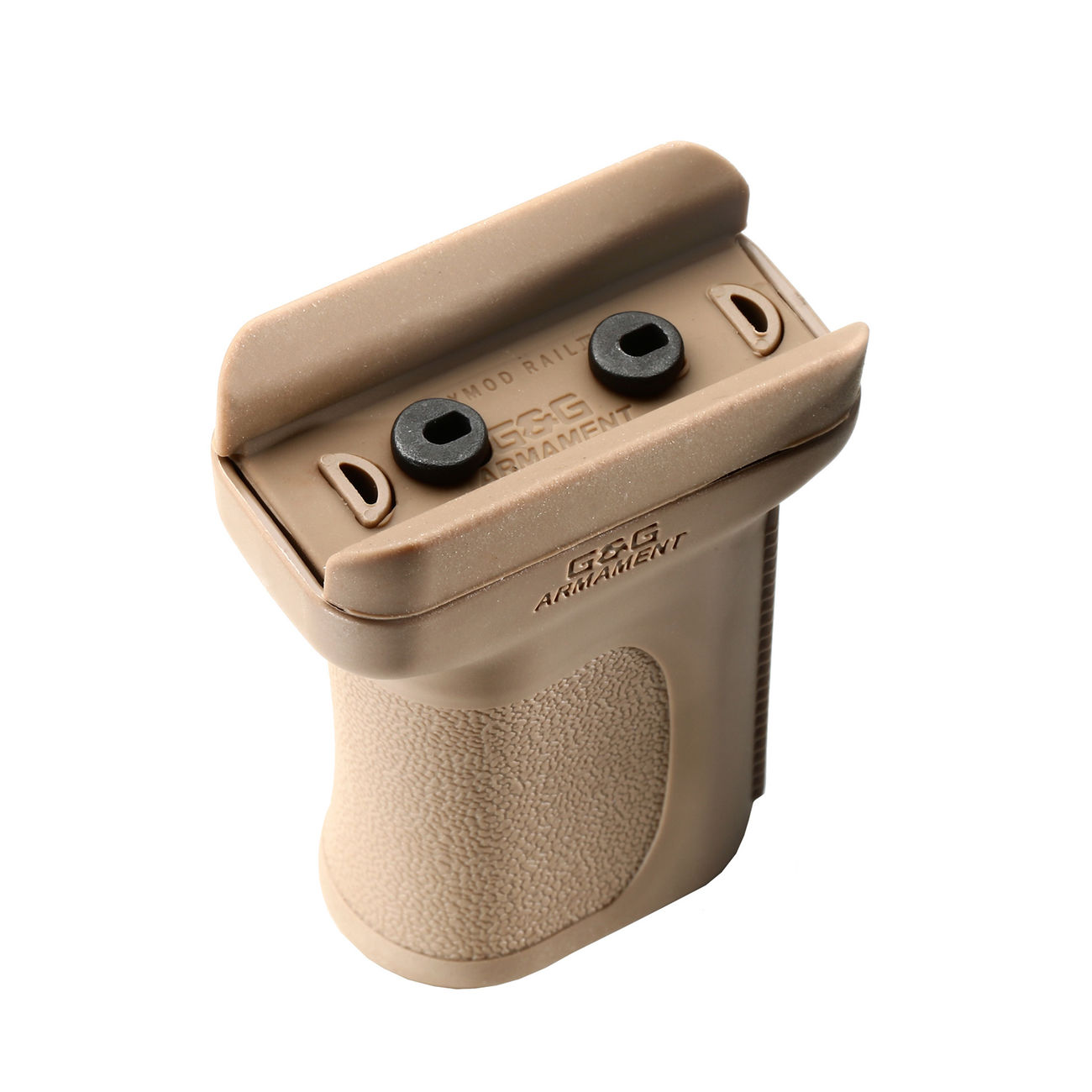 G&G KeyMod Frontgriff ShortType (f. G&G Predator Serie) Tan Kotte