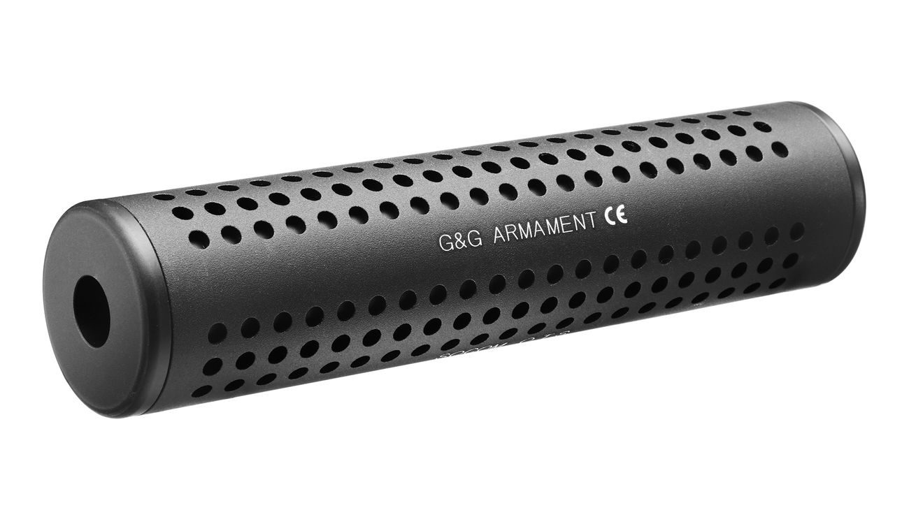 G&G O.T.S.-Style Alumininium Mock Suppressor 14mm- schwarz