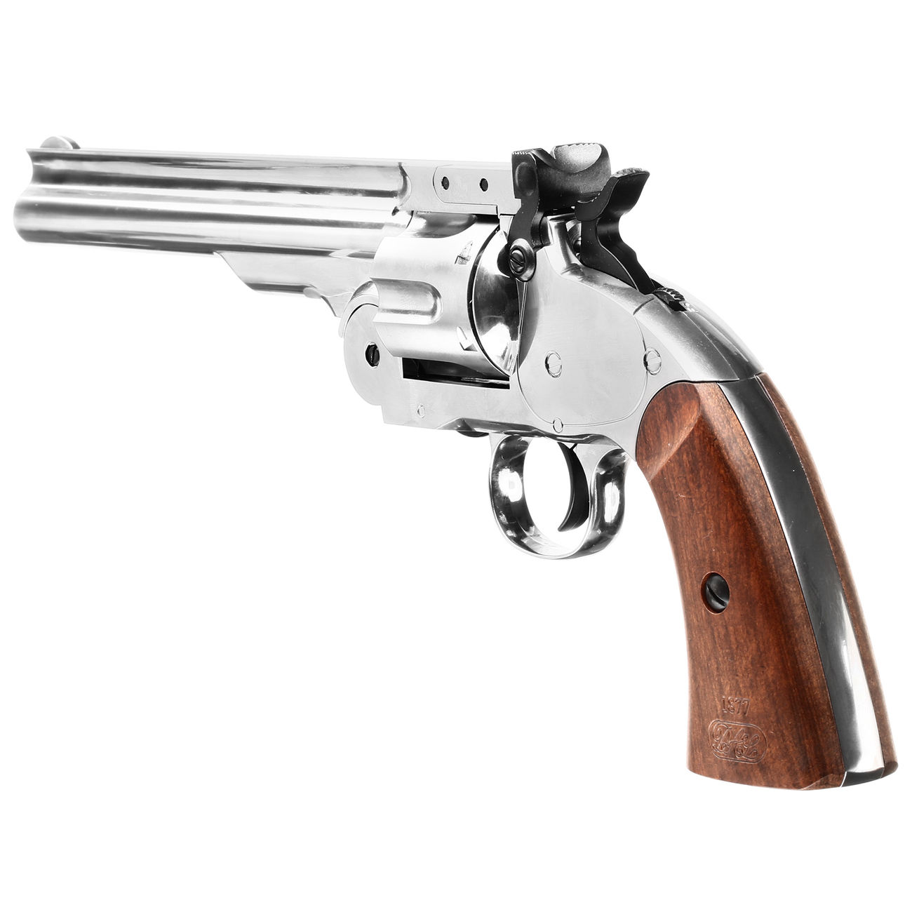 Gun Heaven 1877 Major 3 SF Revolver Vollmetall CO2 6mm BB chrom Bild 3