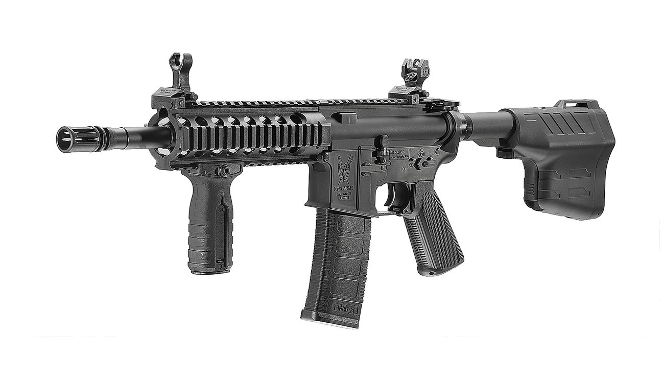 King Arms M4 TWS Type 1 Ultra Grade Version II S-AEG 6mm BB schwarz
