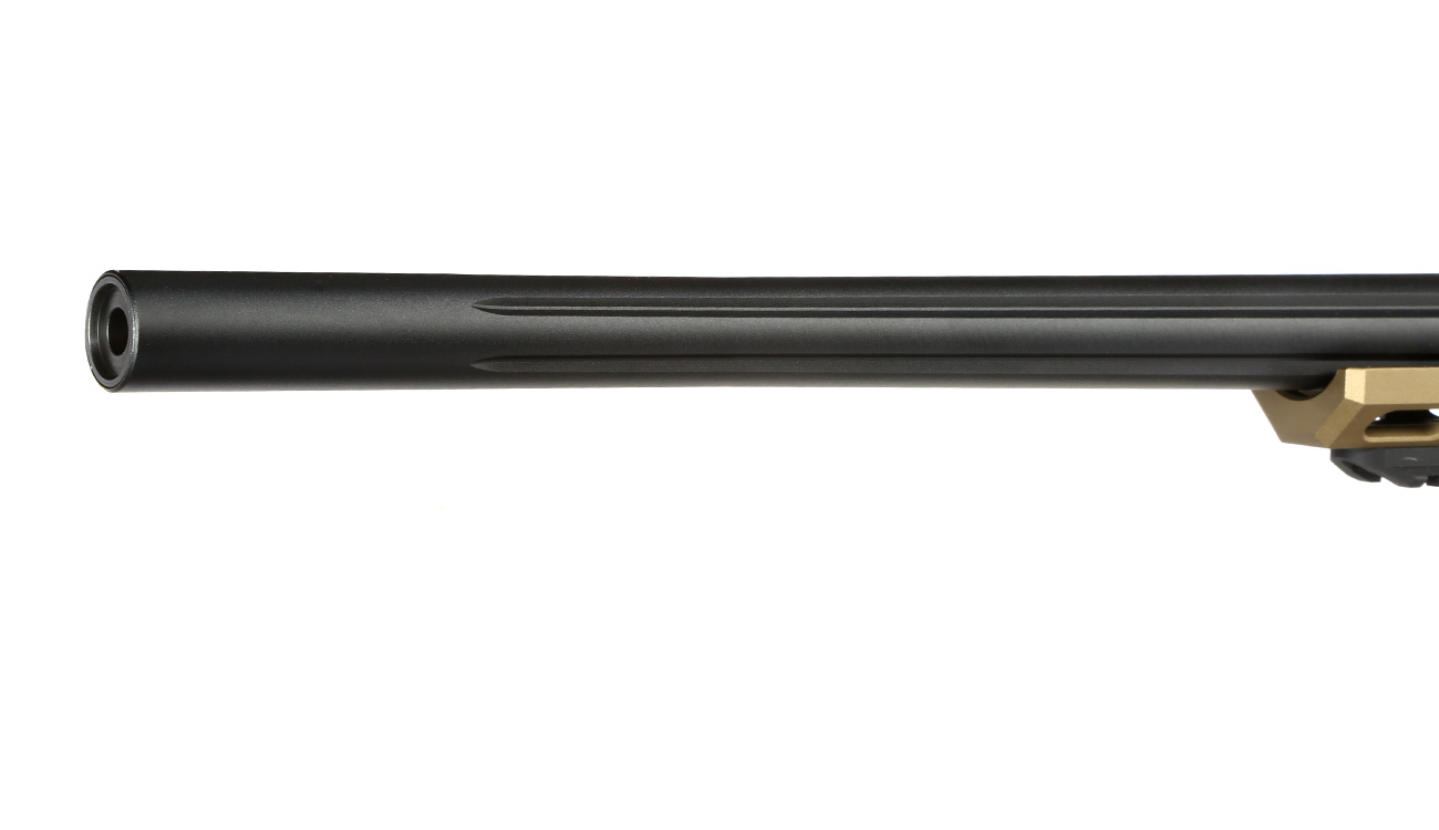 King Arms MDT LSS Tactical Rifle Gas Bolt Action Snipergewehr 6mm BB Dark Earth Bild 6