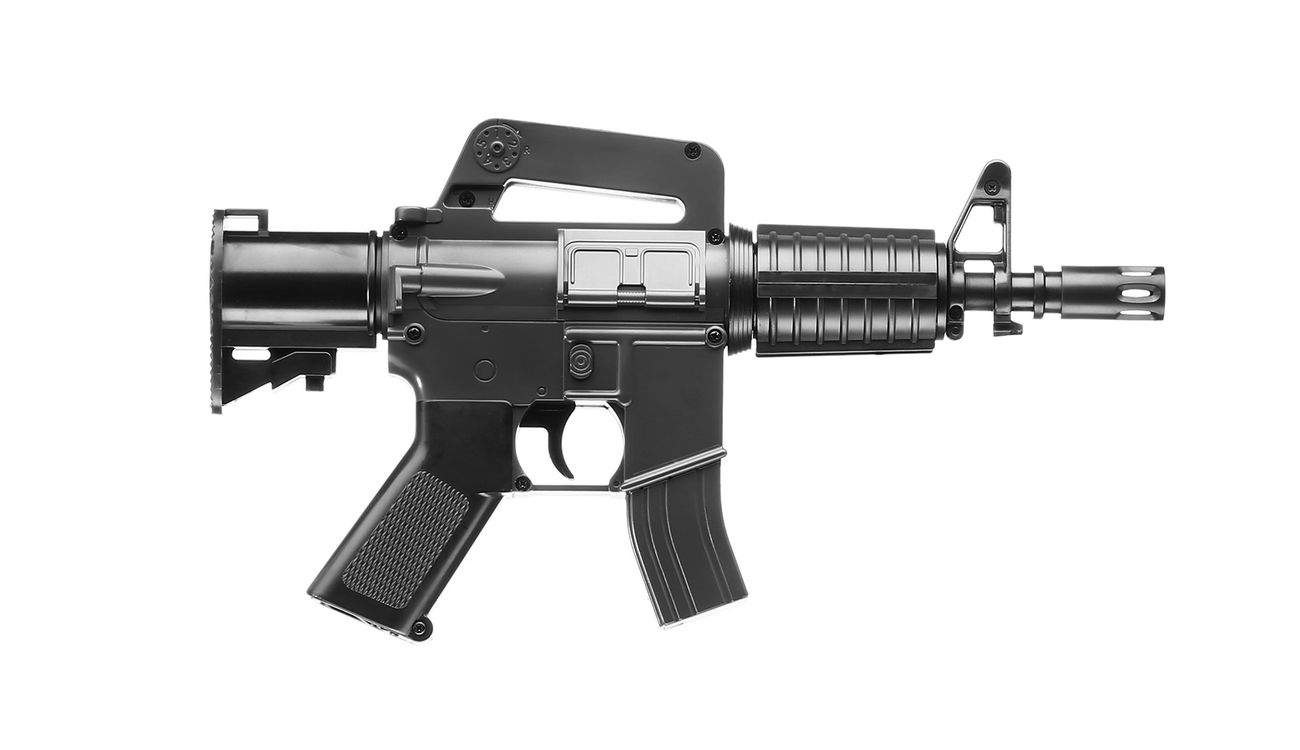 UHC Mini XM177 Kidz Action-Rifle AEG 6mm BB schwarz Bild 2