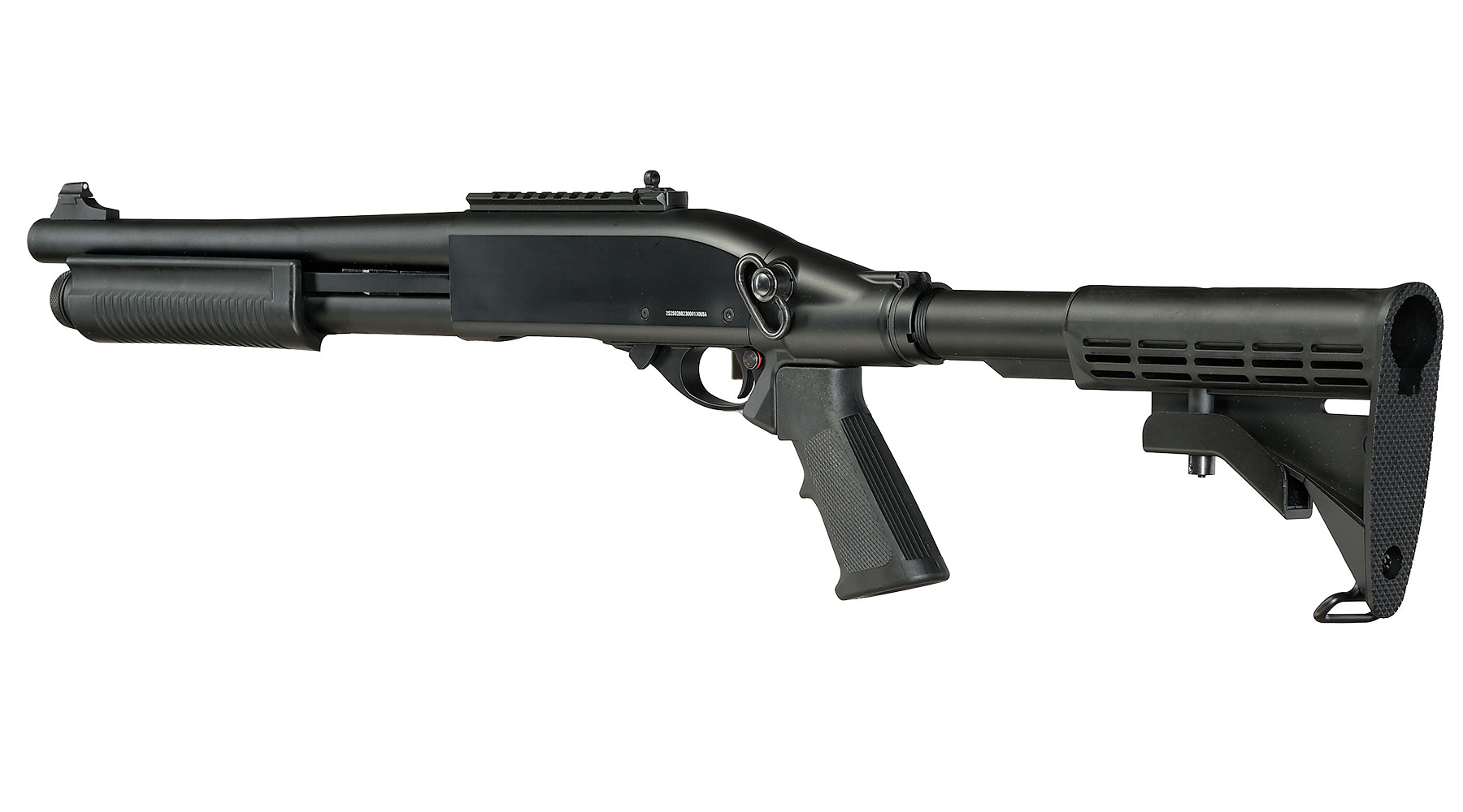 Jag Arms Scattergun TS Vollmetall Pump Action Gas Shotgun 6mm BB schwarz Bild 11