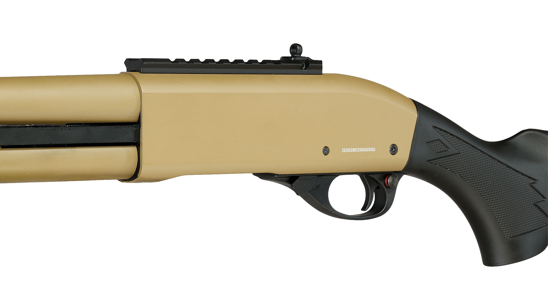 Jag Arms Scattergun HD Vollmetall Pump Action Gas Shotgun 6mm BB tan Bild 8