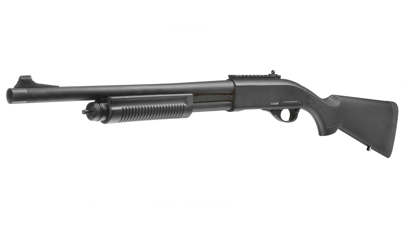 Jag Arms Scattergun HD Vollmetall Pump Action Gas Shotgun 6mm BB schwarz