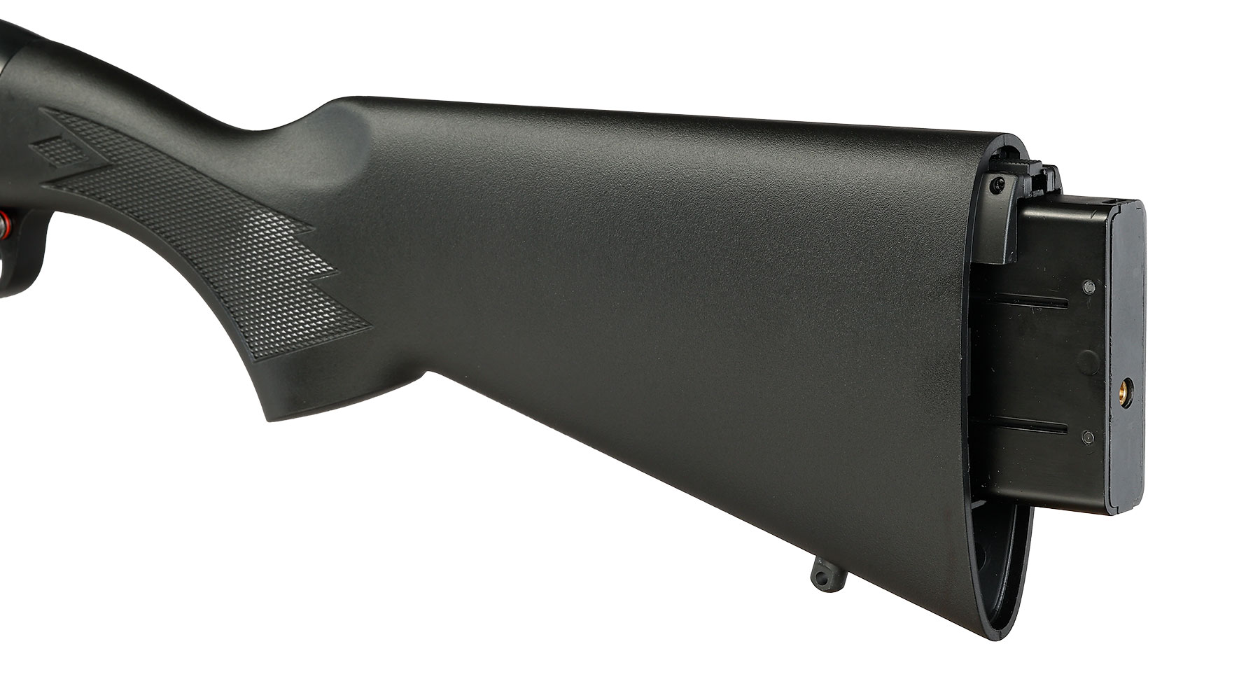 Jag Arms Scattergun HDS Vollmetall Pump Action Gas Shotgun 6mm BB schwarz Bild 11