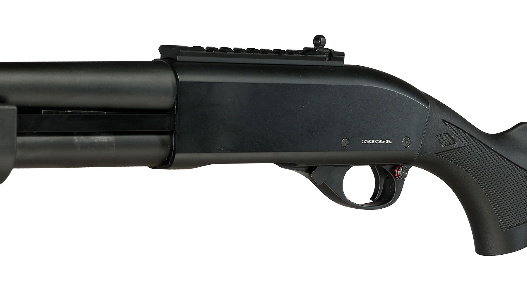 Jag Arms Scattergun HDS Vollmetall Pump Action Gas Shotgun 6mm BB schwarz Bild 8