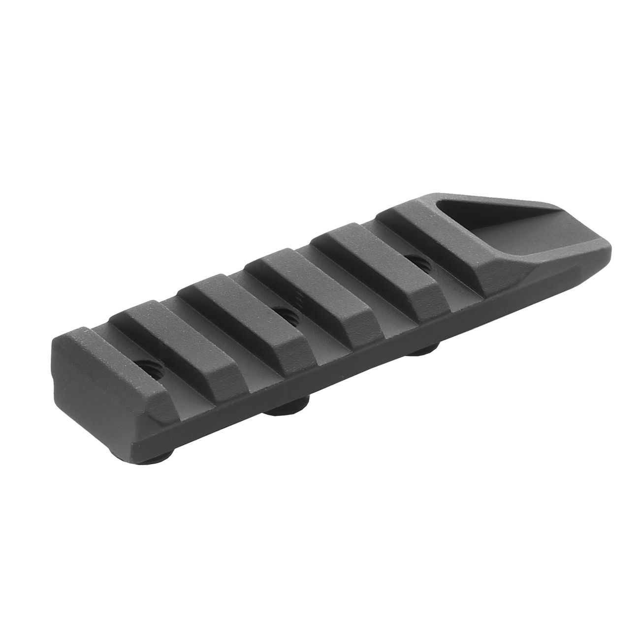 GK Tactical KeyMod 21mm Aluminium Schiene 75mm / 5 Slots schwarz Bild 1