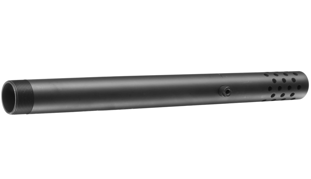 Ares Amoeba Aluminium Auenlauf mit integr. Muzzle Break 340 mm f. Striker schwarz Bild 2