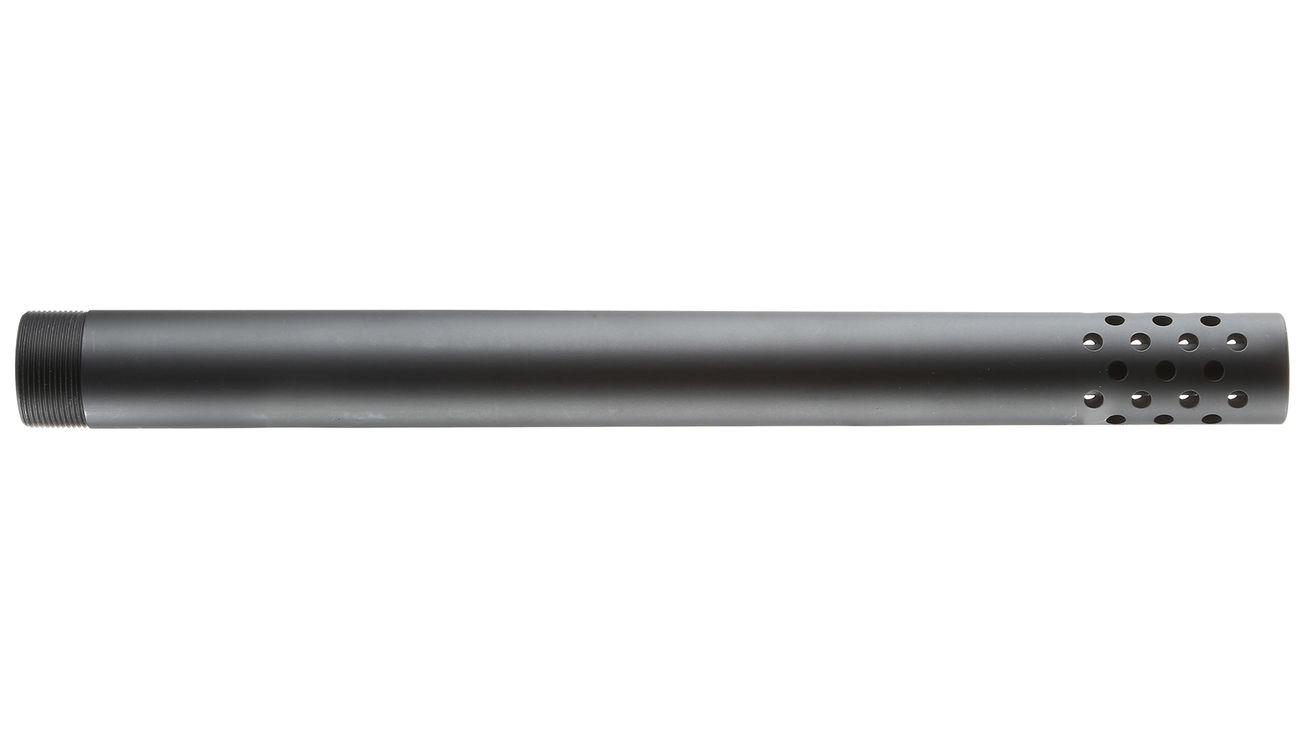 Ares Amoeba Aluminium Auenlauf mit integr. Muzzle Break 340 mm f. Striker schwarz Bild 4