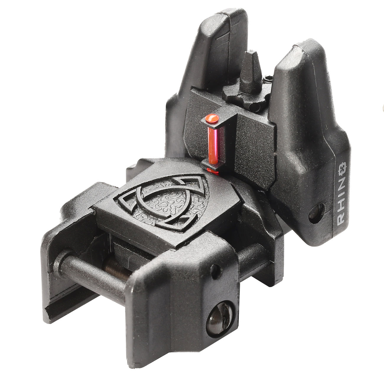 APS Rhino Flip-Up Zielvisier-Set mit integrierter Fiber-Optik schwarz Bild 1