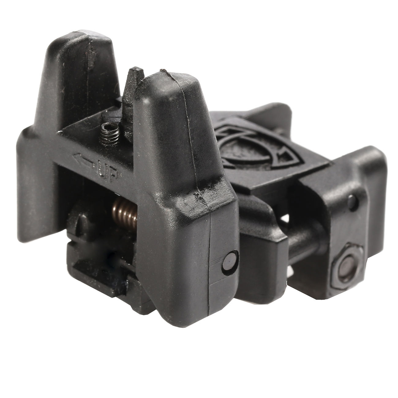 APS Rhino Flip-Up Zielvisier-Set mit integrierter Fiber-Optik schwarz Bild 3