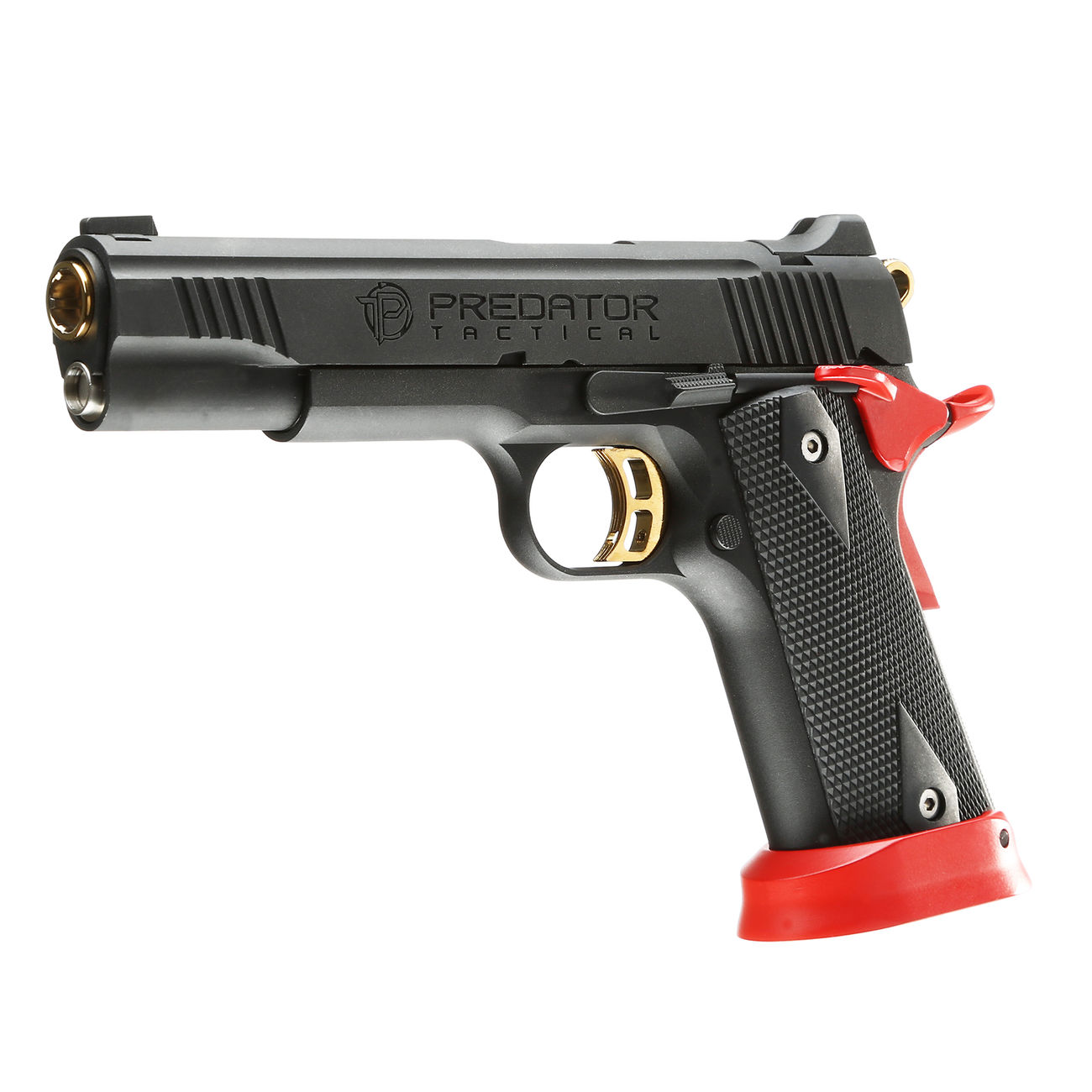 Ersatzteilset King Arms Predator Tactical Iron Shrike Vollmetall GBB 6mm BB Red-Edition