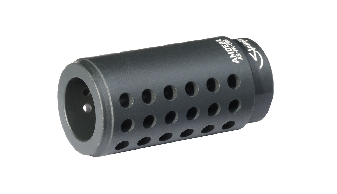 Ares Amoeba Aluminum Flash-Hider Type-005 f. Striker S1 Snipergewehr schwarz