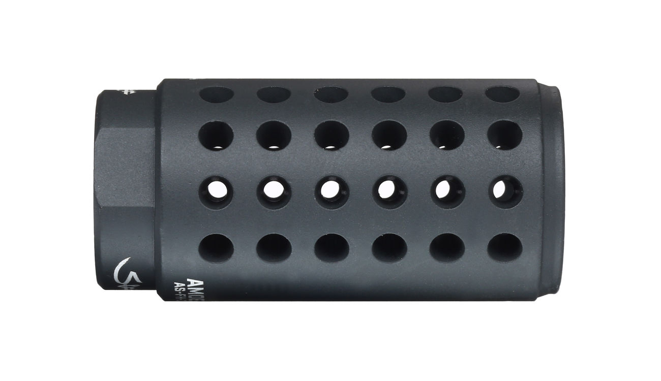 Ares Amoeba Aluminum Flash-Hider Type-005 f. Striker S1 Snipergewehr schwarz Bild 3
