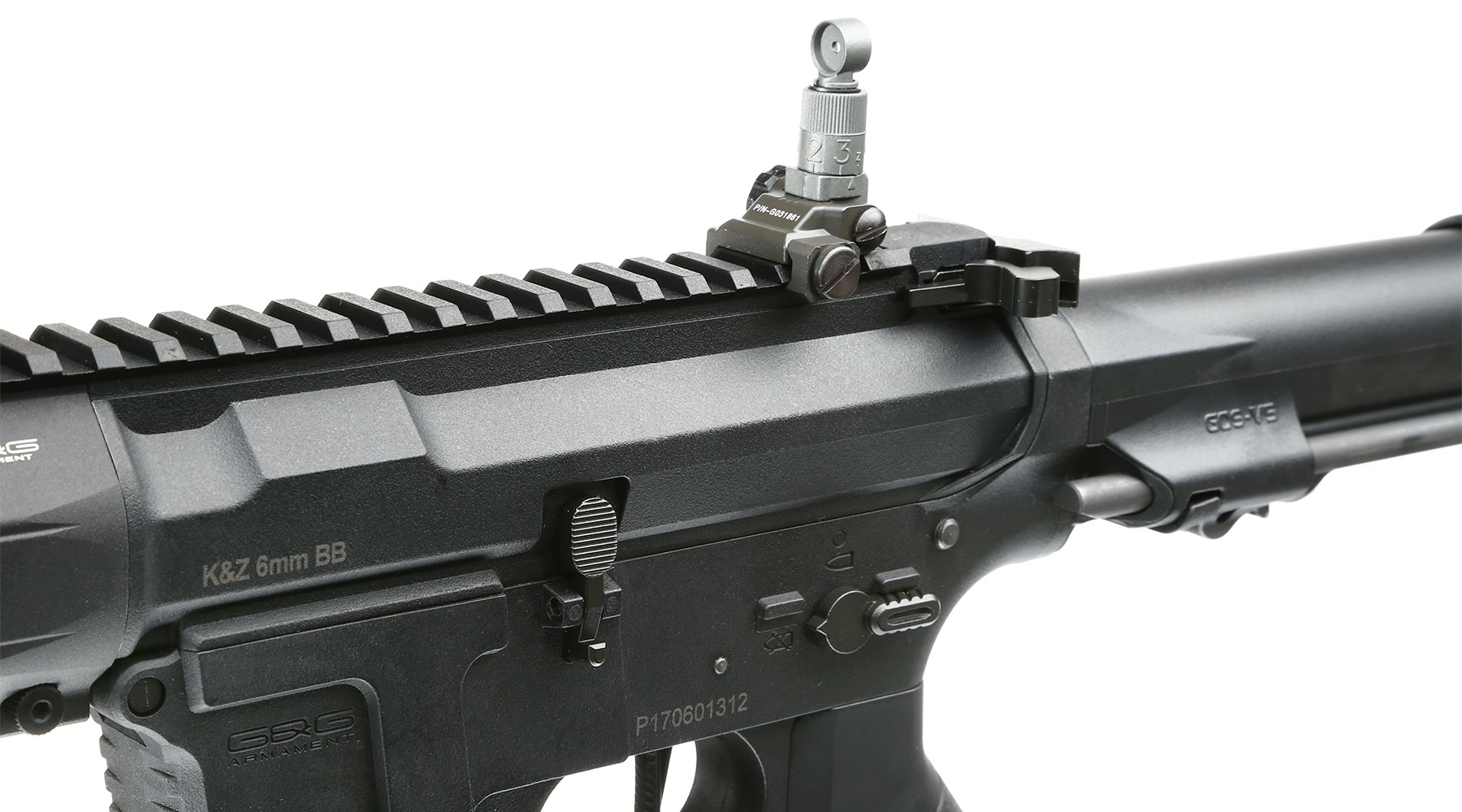 G&G ARP 9 ETU-Mosfet AEG 6mm BB schwarz Bild 6