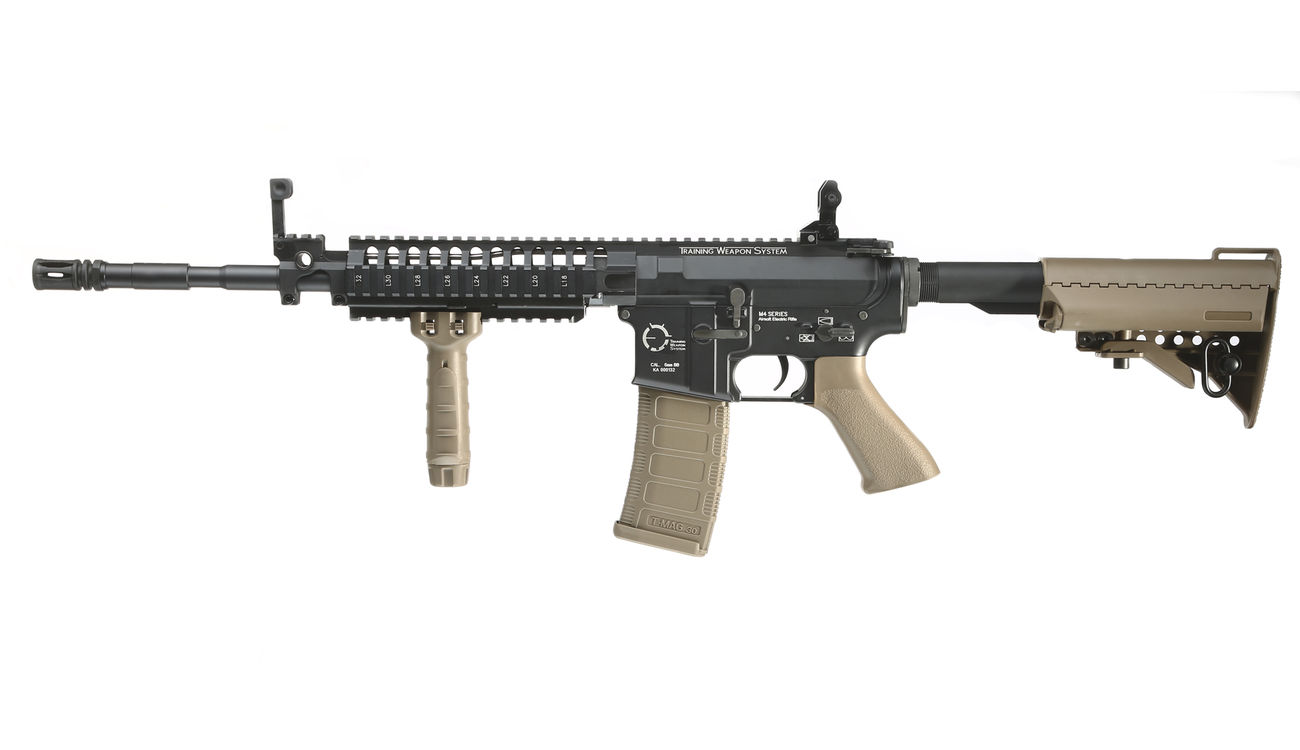 King Arms M4 TWS VIS Carbine Elite Vollmetall S-AEG 6mm BB Dark Earth Bild 1