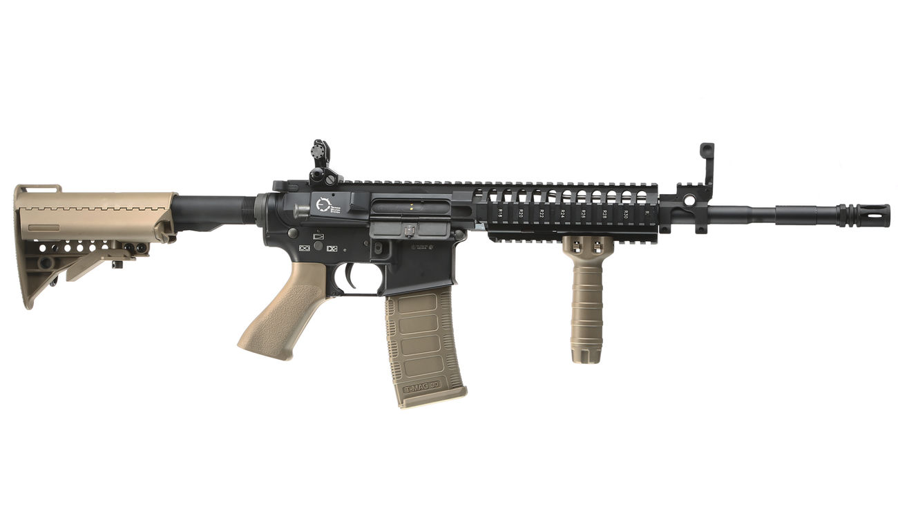 King Arms M4 TWS VIS Carbine Elite Vollmetall S-AEG 6mm BB Dark Earth Bild 2