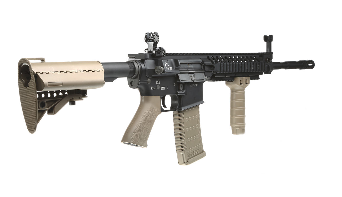 King Arms M4 TWS VIS Carbine Elite Vollmetall S-AEG 6mm BB Dark Earth Bild 3