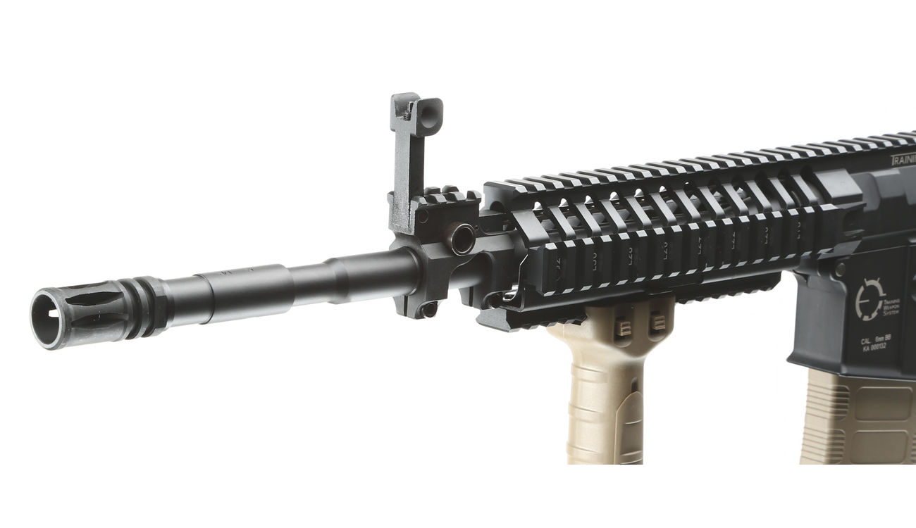 King Arms M4 TWS VIS Carbine Elite Vollmetall S-AEG 6mm BB Dark Earth Bild 5