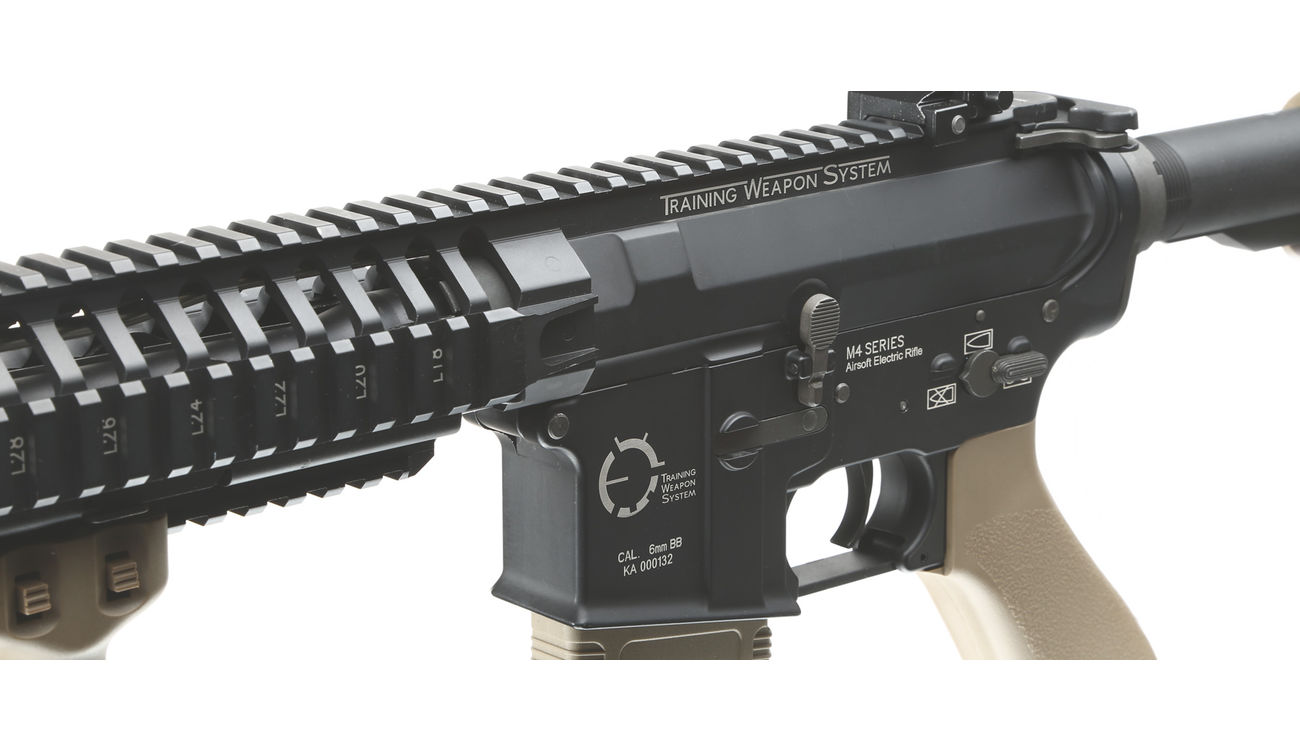 King Arms M4 TWS VIS Carbine Elite Vollmetall S-AEG 6mm BB Dark Earth Bild 6