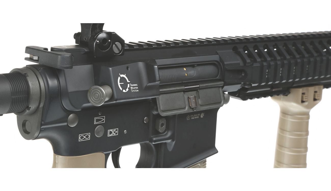King Arms M4 TWS VIS Carbine Elite Vollmetall S-AEG 6mm BB Dark Earth Bild 7