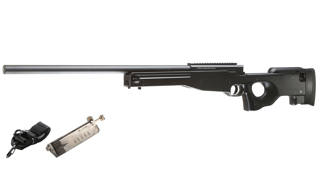 ASG Accuracy International AW .308 Sportline Snipergewehr Springer 6mm BB schwarz