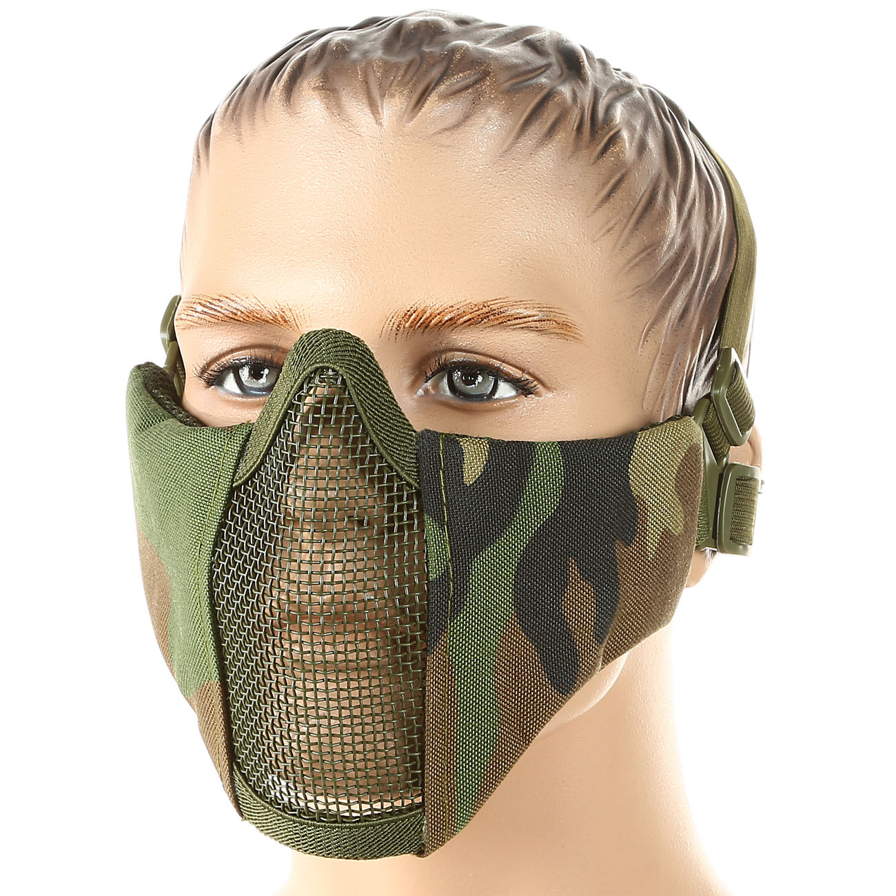 101 INC. Airsoft Gittermaske woodland