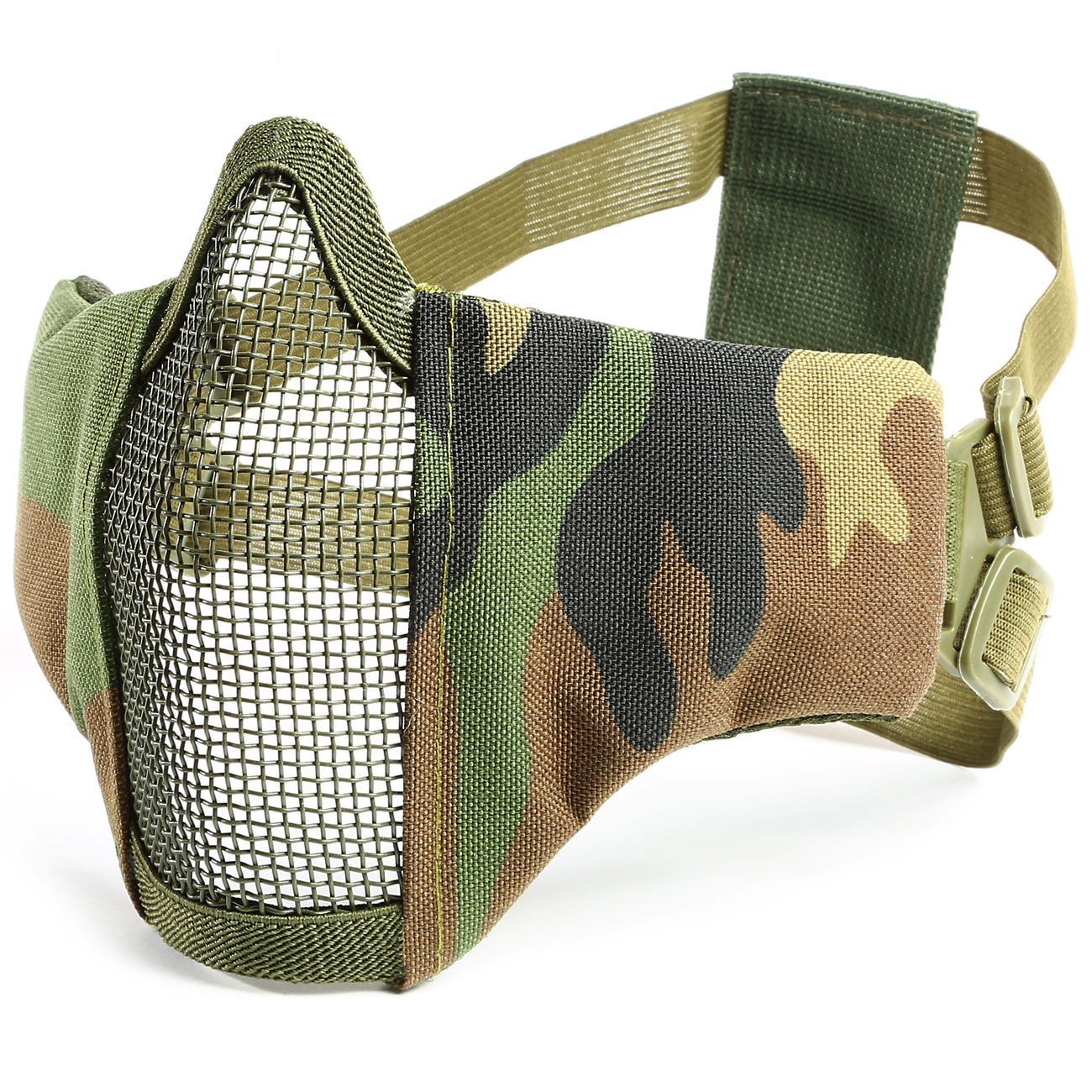 101 INC Airsoft Gittermaske woodland Bild 1