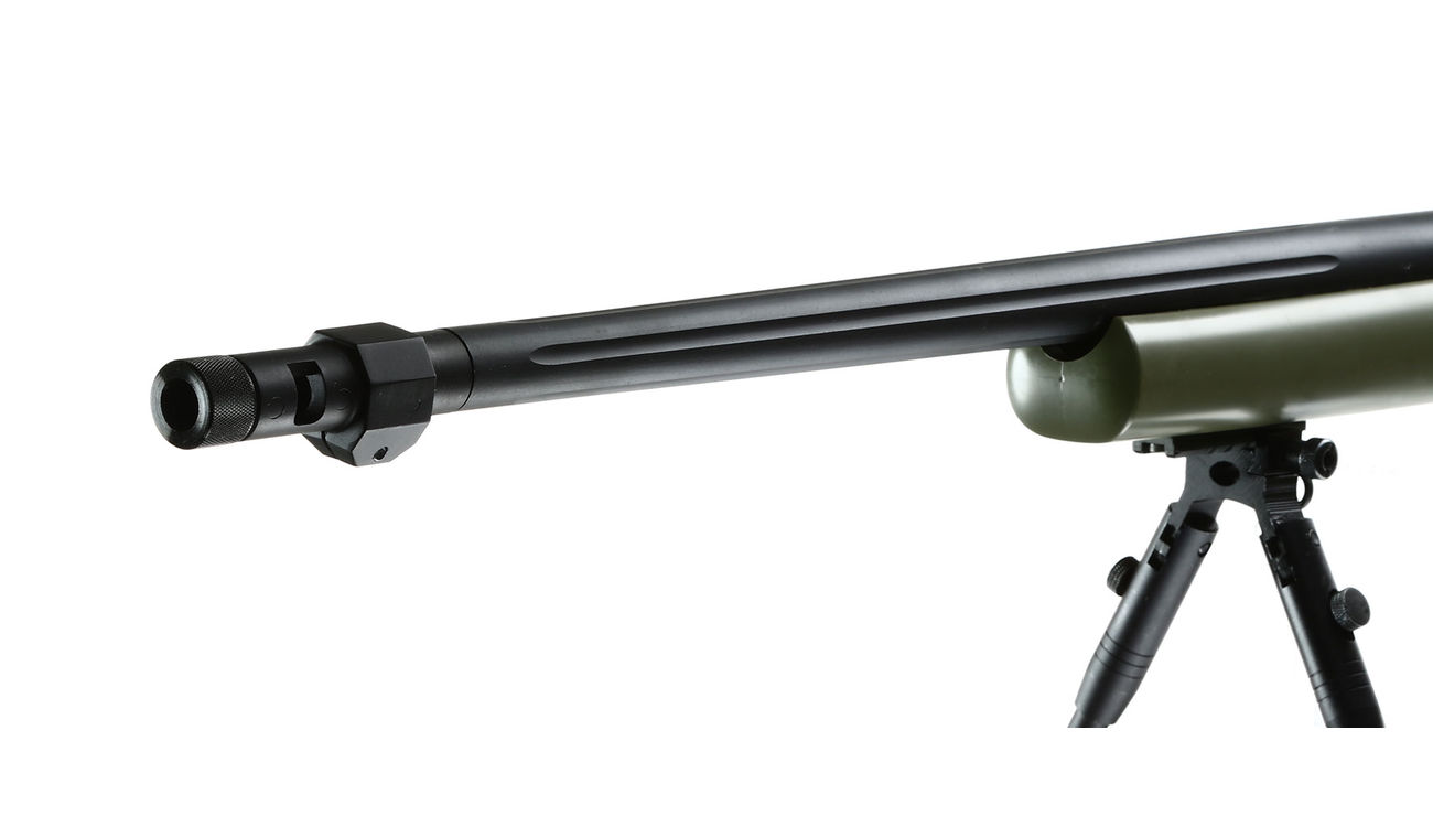 Well MB4405D M24 SWS Snipergewehr inkl. Zweibein / Zielfernrohr Springer 6mm BB oliv Bild 4