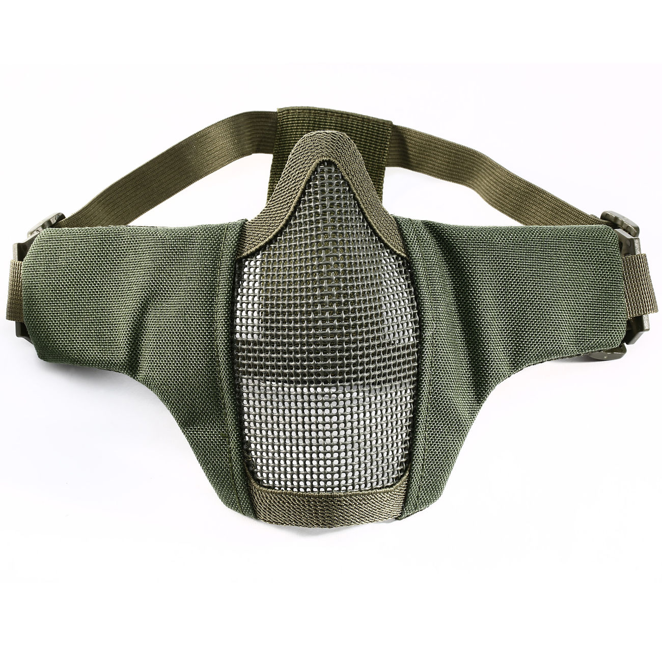 WoSport WST Airsoft Gittermaske Lower Face oliv Bild 2