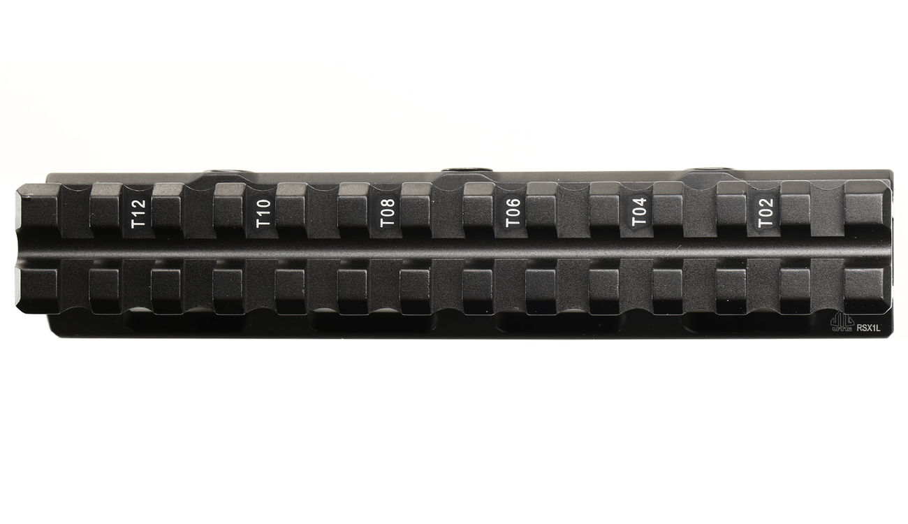UTG Super Slim Scope-Riser 0.75 Zoll Medium Profile 13 Slots f. 20 - 22mm Schienen schwarz Bild 1