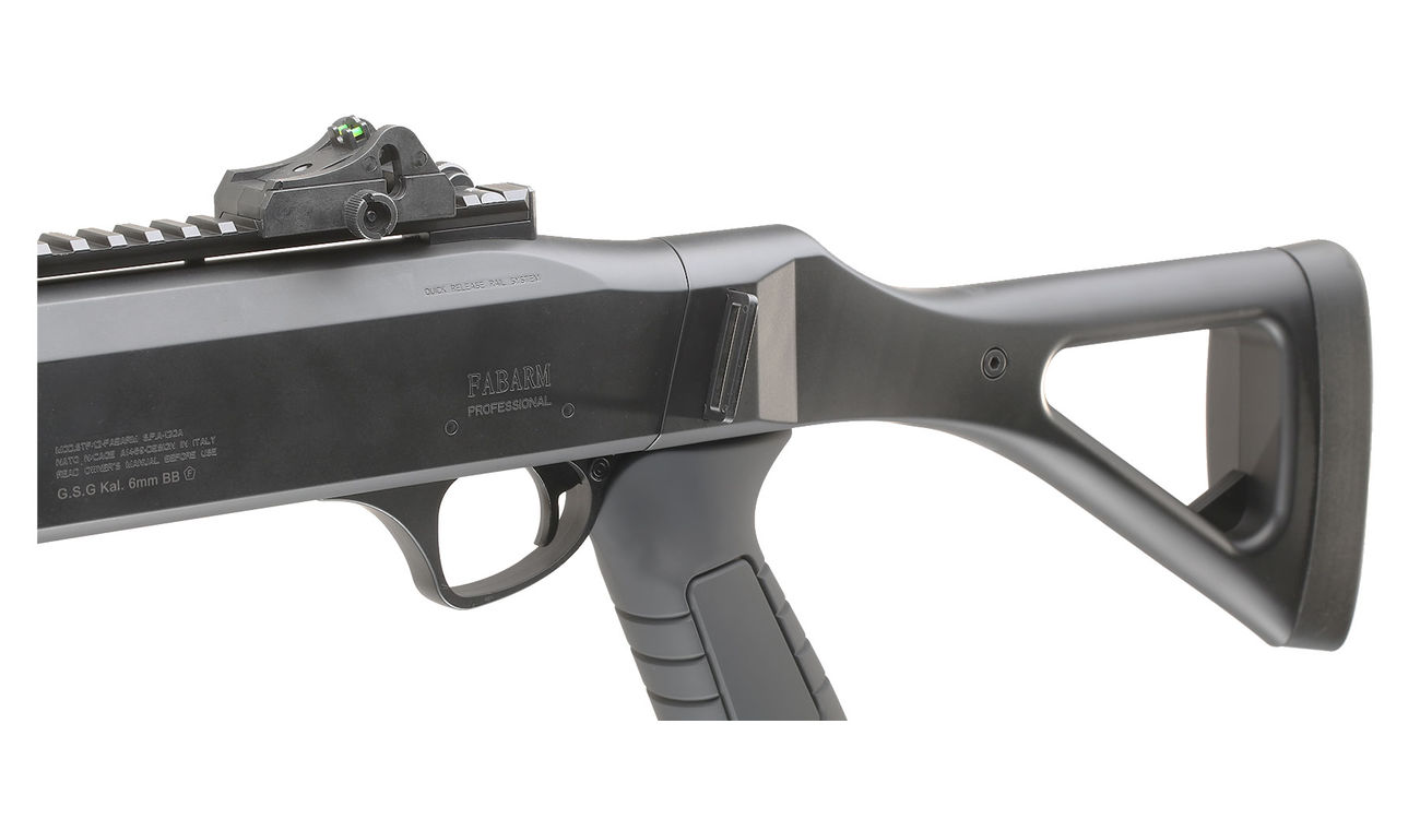 BO Manufacture Fabarm STF12 18 Zoll Ressort Shotgun Springer 6mm BB schwarz Bild 7