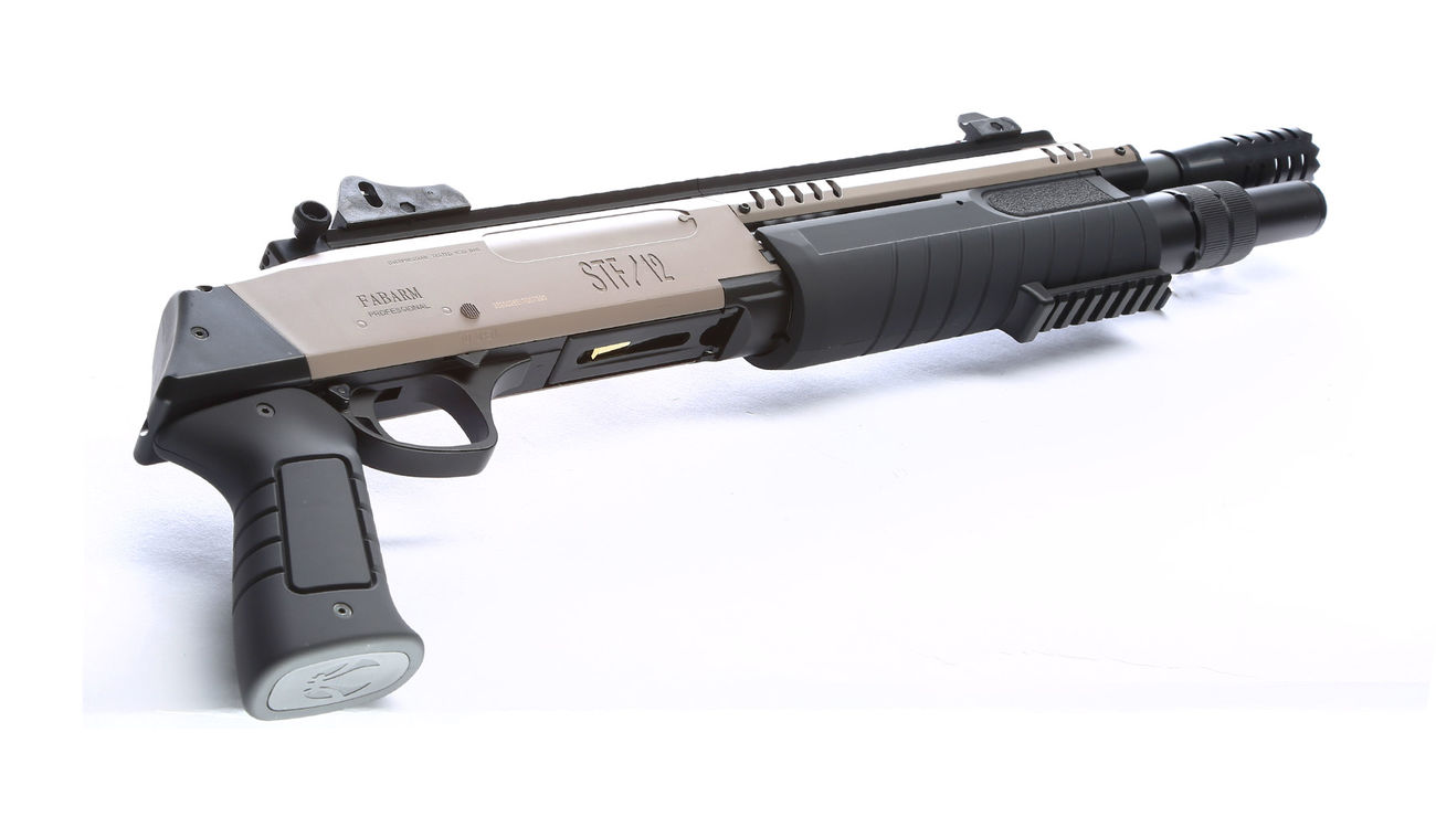BO Manufacture Fabarm STF12 11 Zoll Shorty Shotgun Springer 6mm BB FDE Bild 5