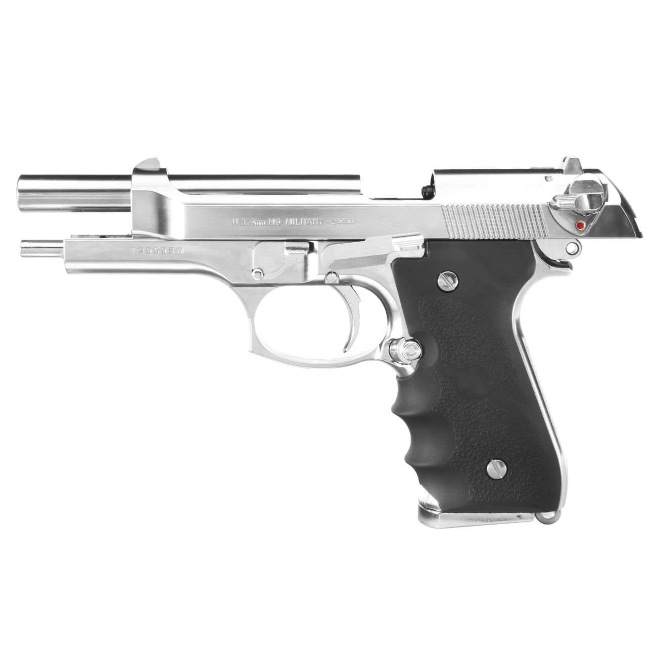 Tokyo Marui M92F Gas-Blow-Back 6mm BB Chrome Stainless Finish Bild 1