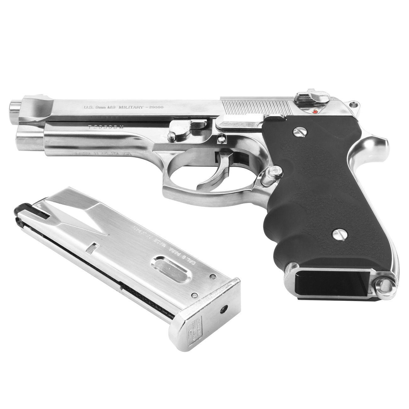 Tokyo Marui M92F Gas-Blow-Back 6mm BB Chrome Stainless Finish Bild 4