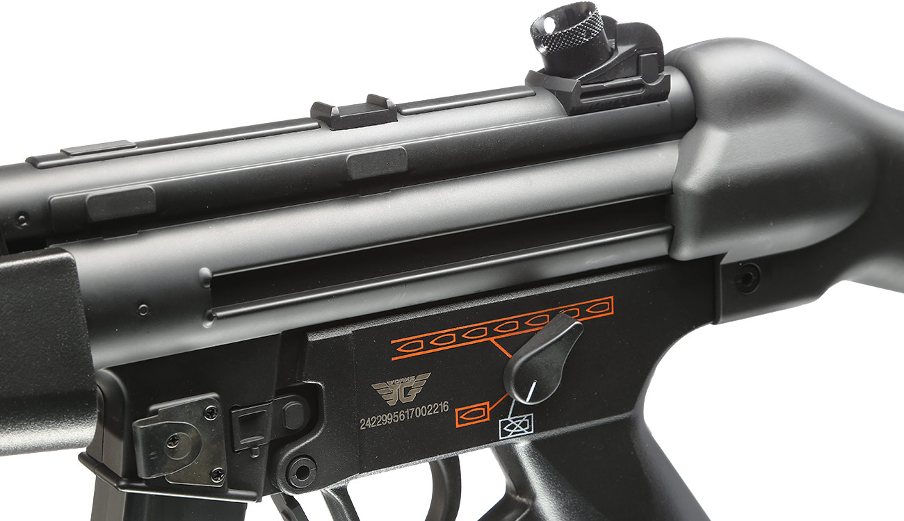 Jing Gong JG5 A4 Pro-Series Airsoft S-AEG 6mm BB schwarz Bild 6