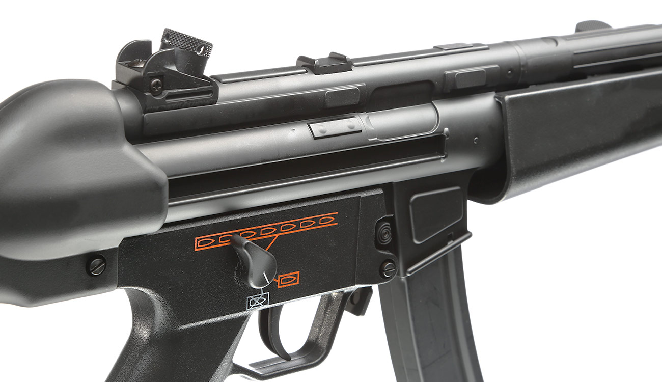 Jing Gong JG5 A4 Pro-Series Airsoft S-AEG 6mm BB schwarz Bild 7