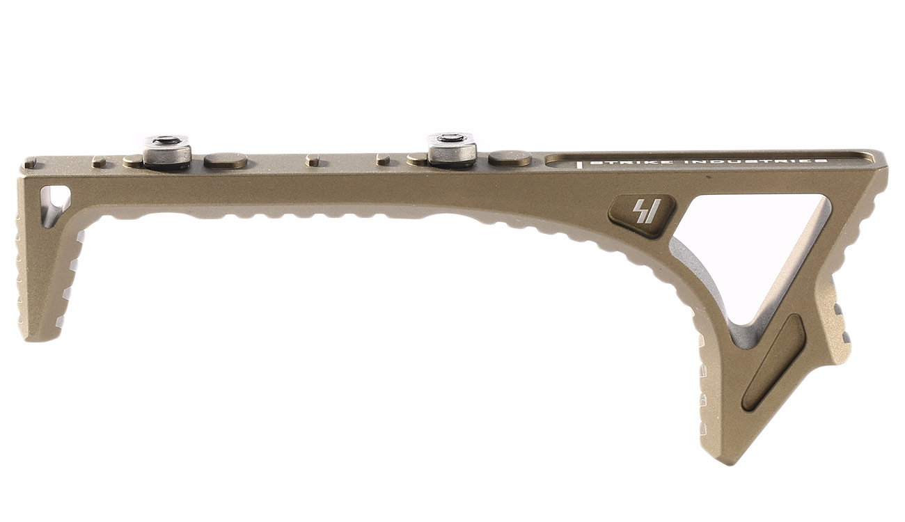 Strike Industries KeyMod / M-Lok Aluminium SI Link Curved Frontgriff Flat Dark Earth Bild 1