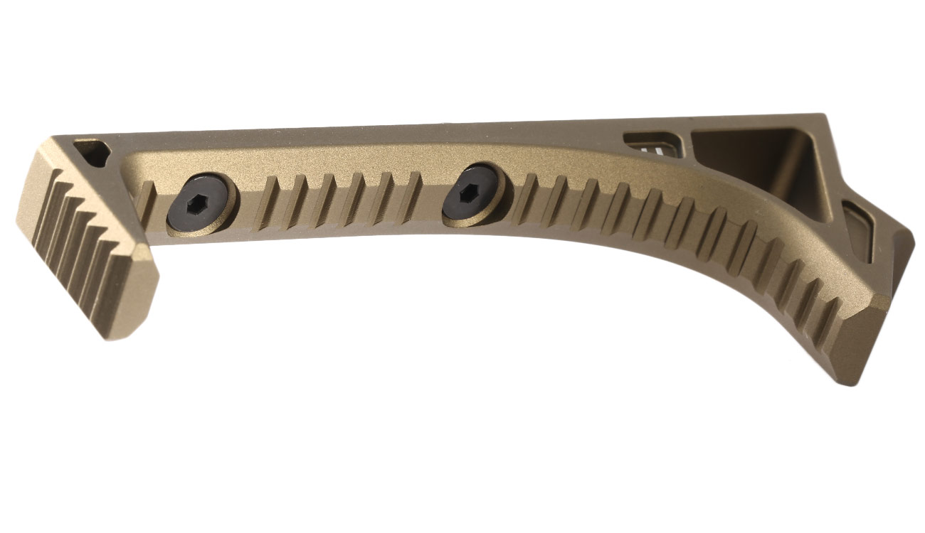 Strike Industries KeyMod / M-Lok Aluminium SI Link Curved Frontgriff Flat Dark Earth Bild 3