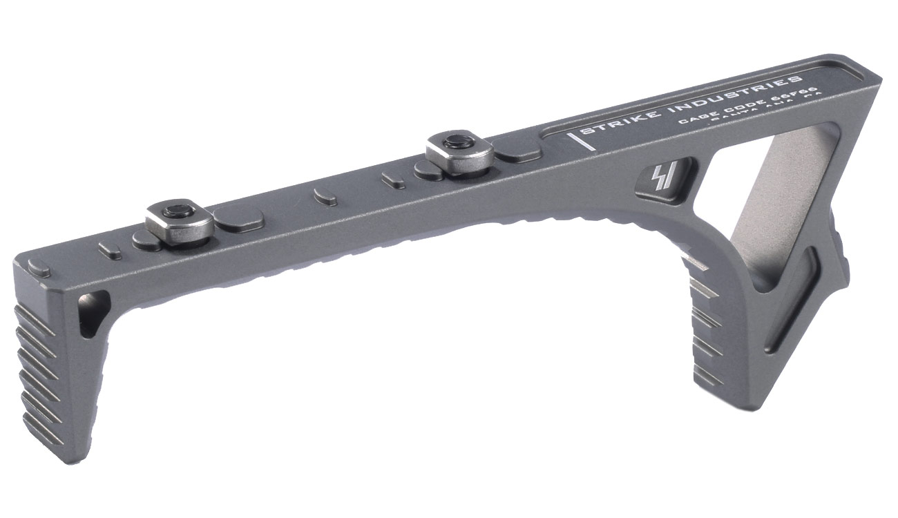 Strike Industries KeyMod / M-Lok Aluminium SI Link Curved Frontgriff grau
