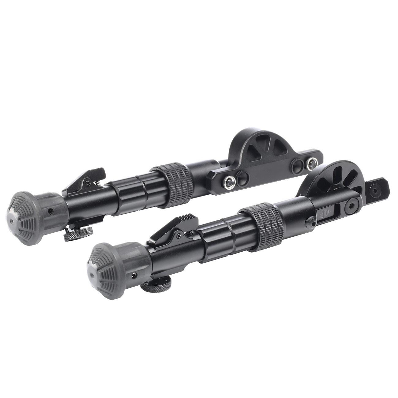 UTG KeyMod Recon Flex Side-Mount Metall Zweibein - Gummife 162 - 230 mm schwarz