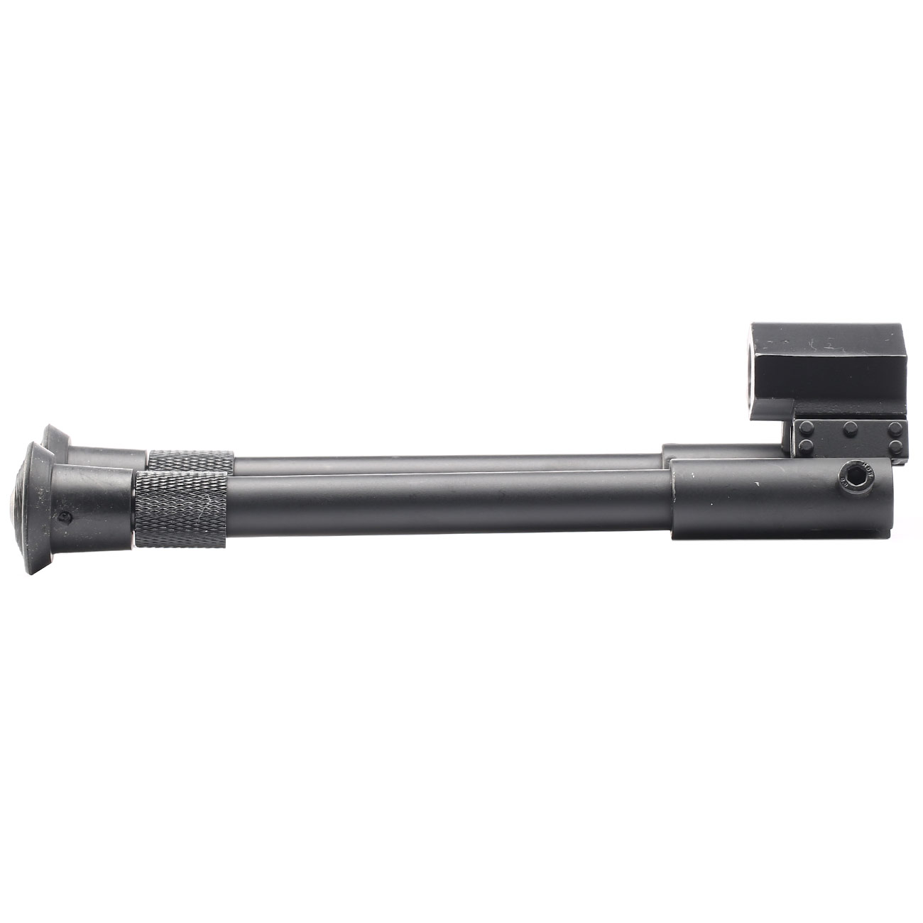 Echo1 ASR Universal Sniper-Zweibein mit Gummifüße m. Direct-Mount Montage schwarz Bild 5