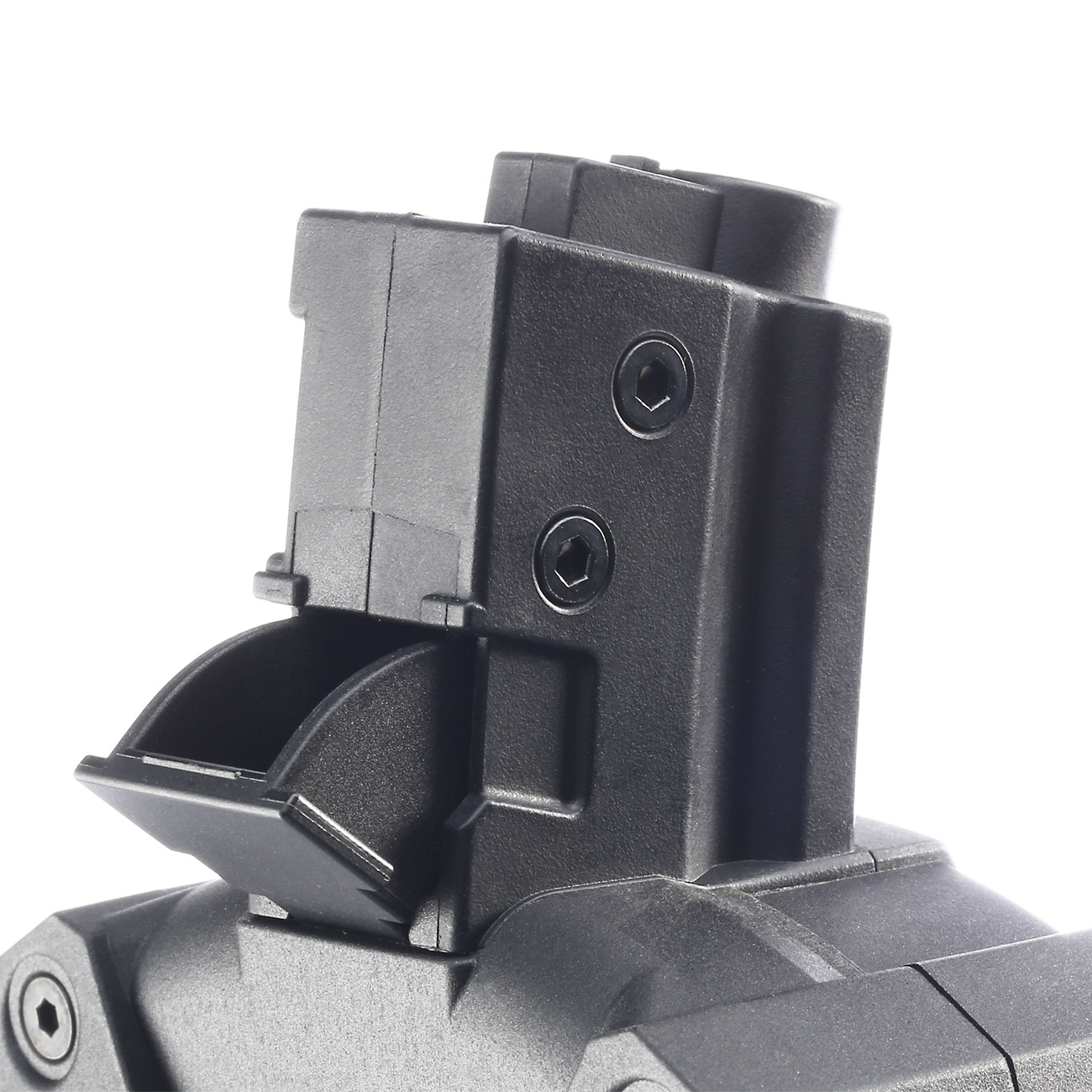 G&G MP5 Trommelmagazin Hi-Cap 1500 Schuss schwarz Bild 2