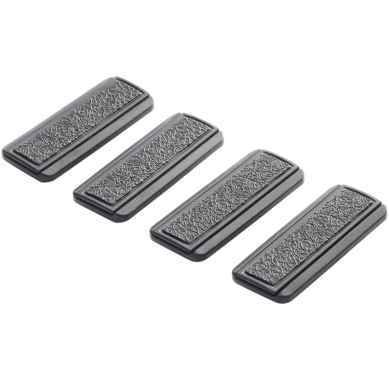 G&G M-Lok Rail Panel / Rail Covers Two-Piece Design (4 Stck) schwarz